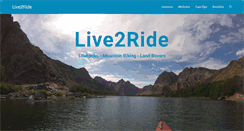Desktop Screenshot of live2ride.co.za